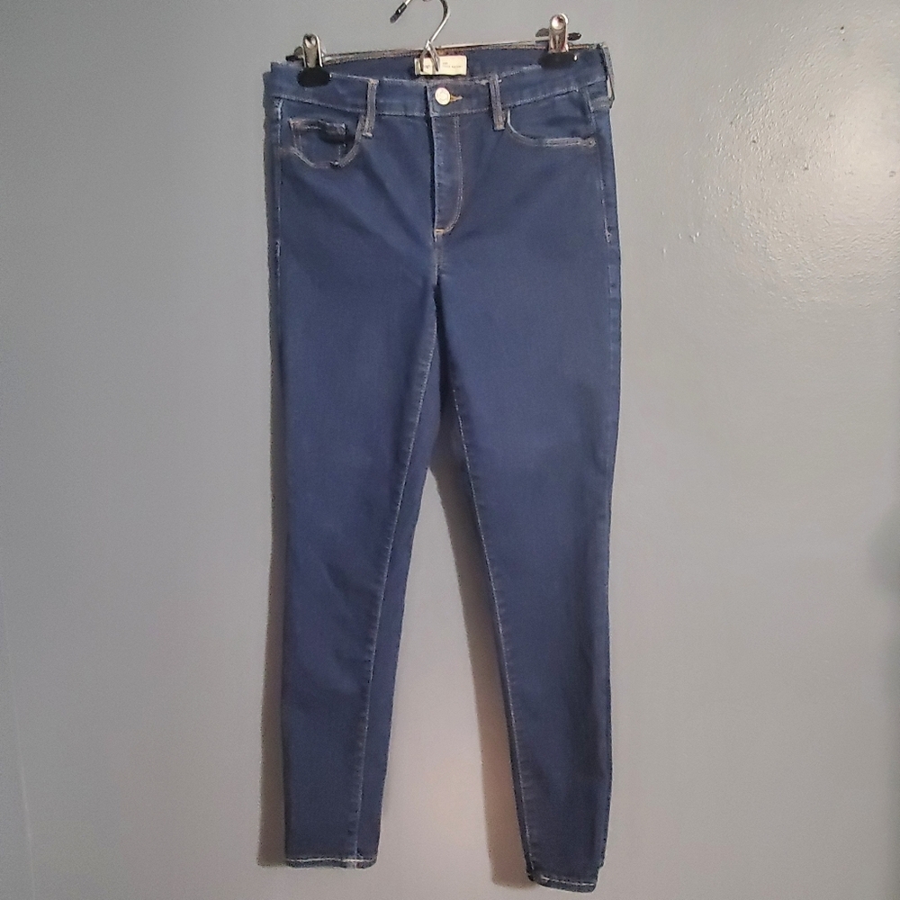 Gap True Skinny Womens Jeans Dark Wash Size 29